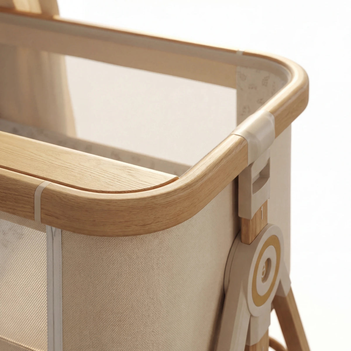 Amari - Luxury Adjustable Baby Cot - Bedside Co-Sleeper