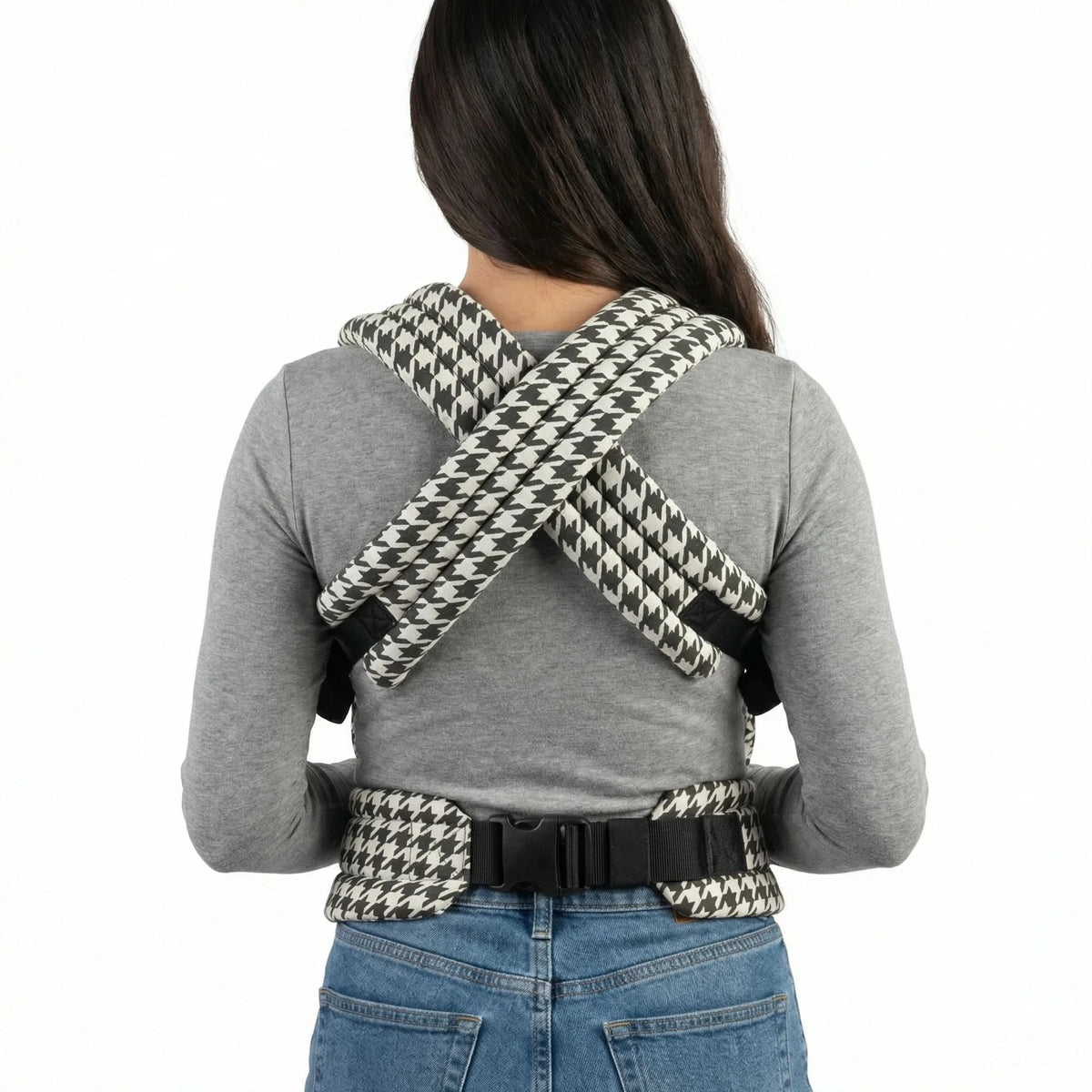 Ergonomic Baby Carrier - Houndstooth