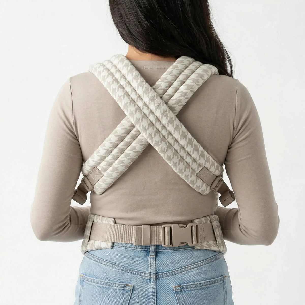 Ergonomic Baby Carrier - Houndstooth