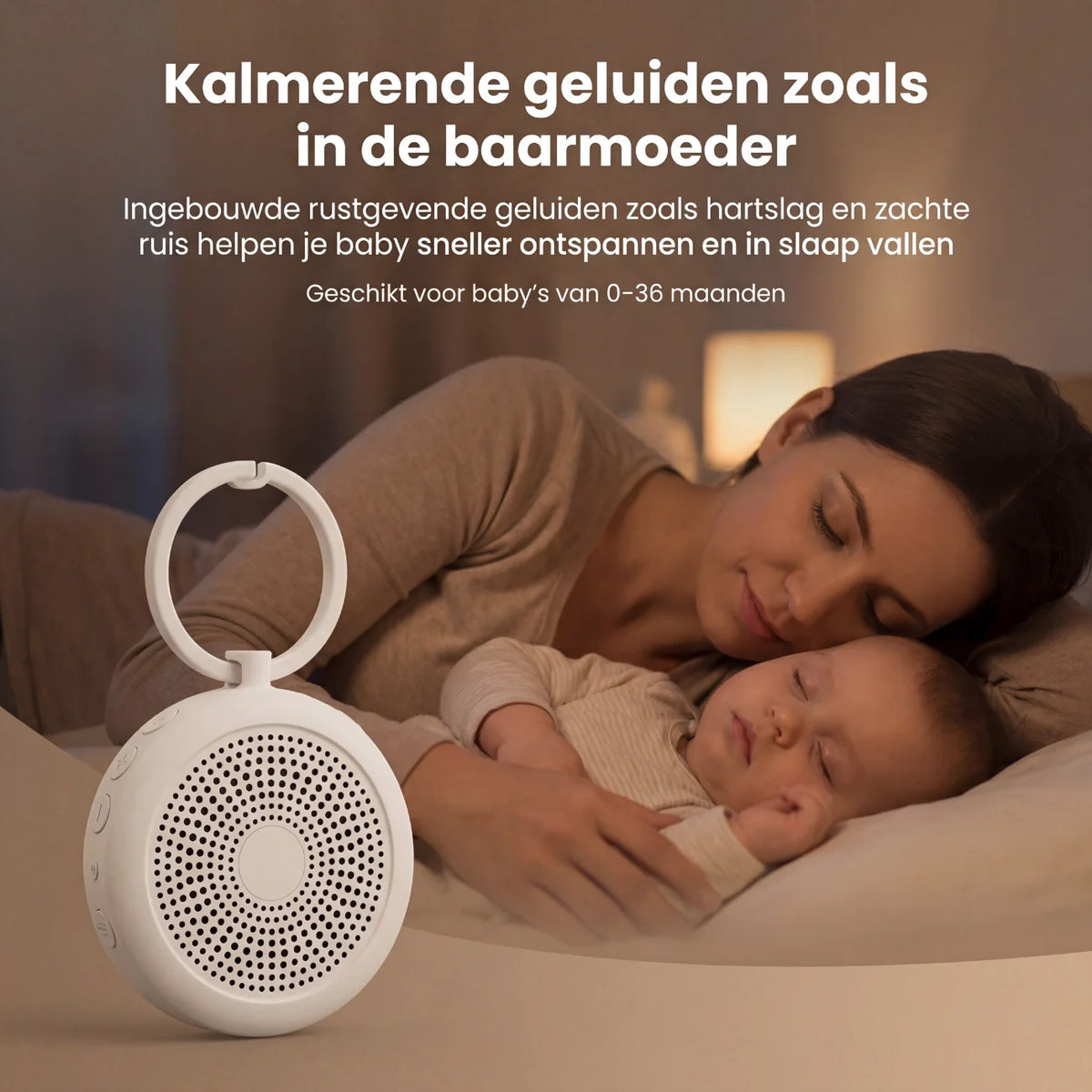 Amari - White Noise Machine - Peaceful Nights for Baby and Parent