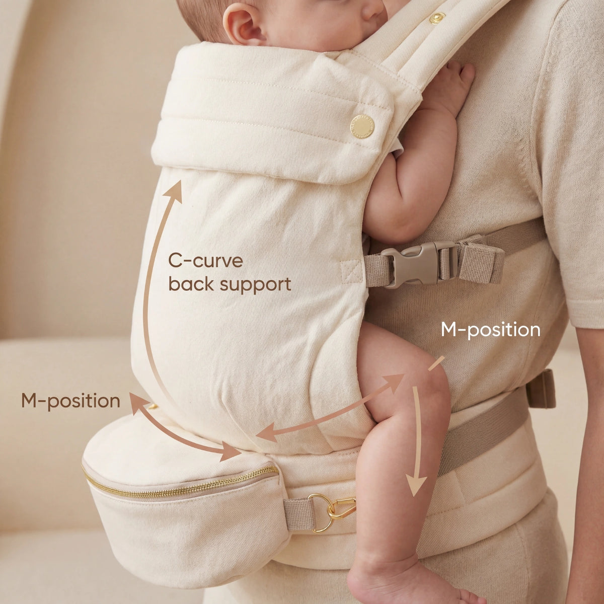 Amari - Ergonomic Baby Carrier - Pastel Edition