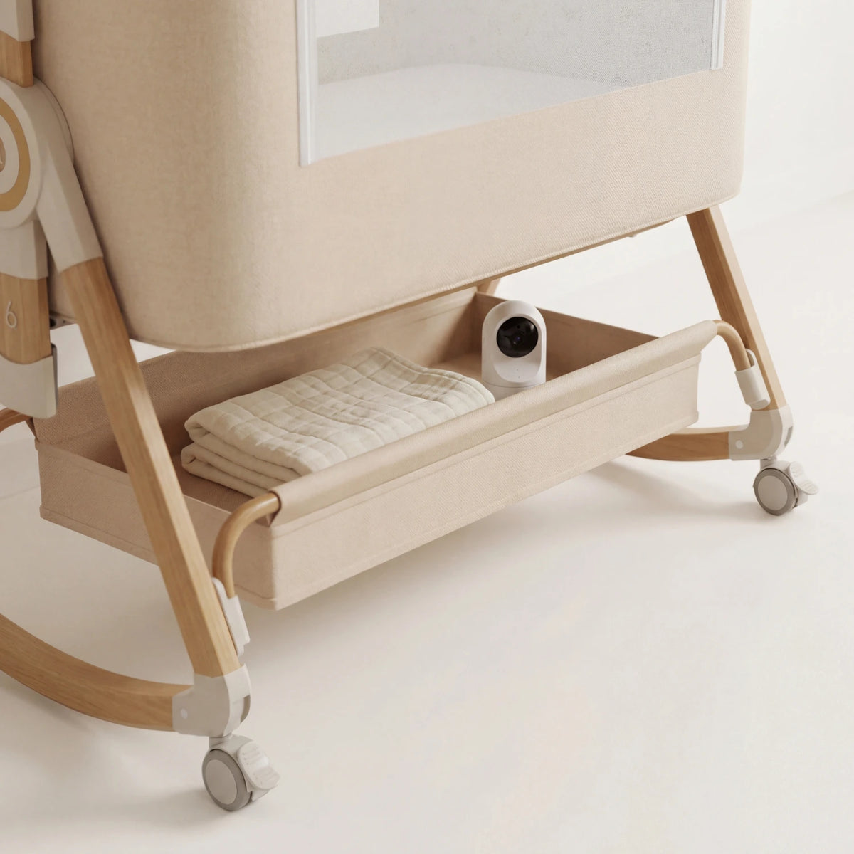Amari - Luxury Adjustable Baby Cot - Bedside Co-Sleeper