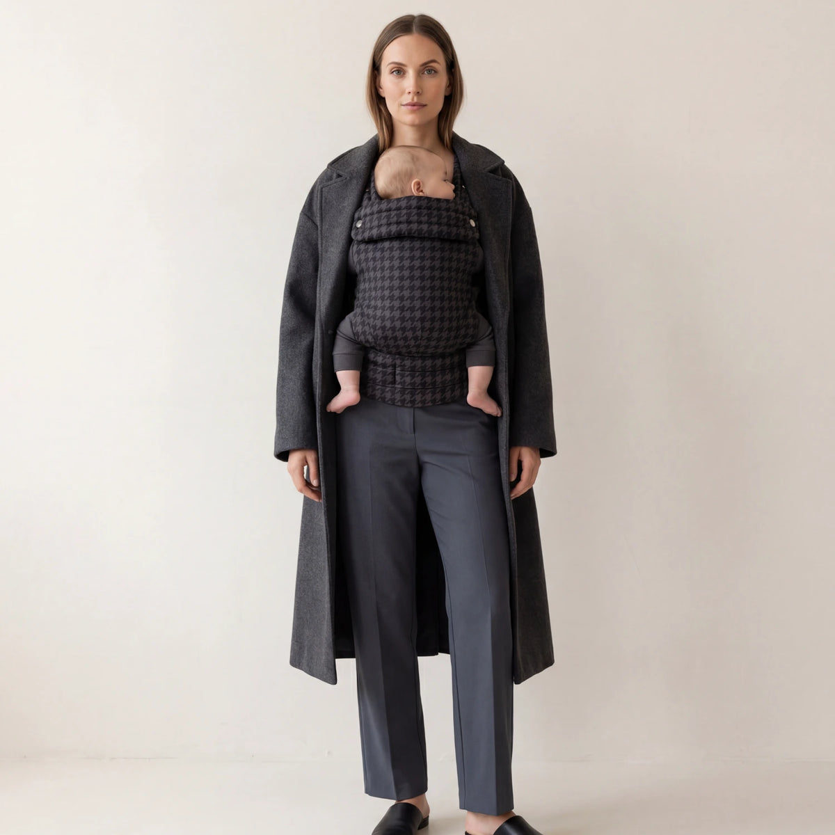 Ergonomic Baby Carrier - Houndstooth