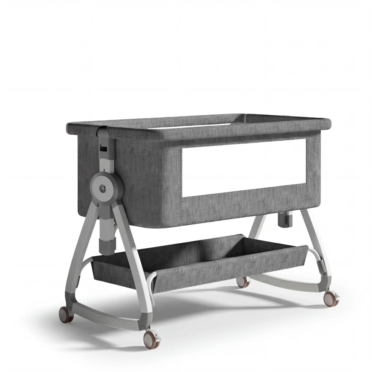 Luxury Adjustable Baby Cot - Bedside Co-Sleeper