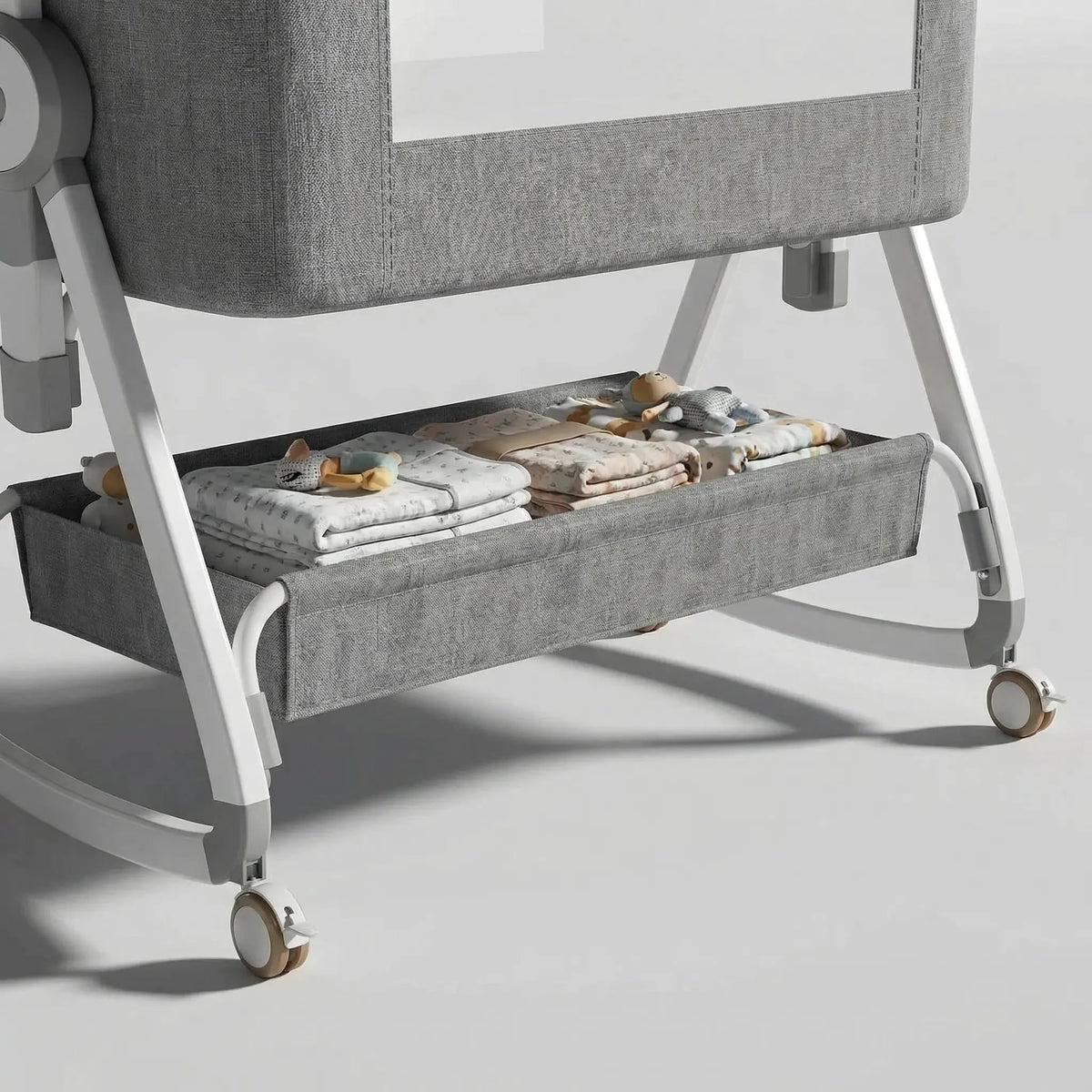 Luxury Adjustable Baby Cot - Bedside Co-Sleeper
