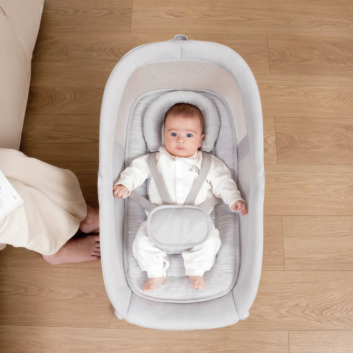 Amari - Premium Baby Bouncer 360° - Automatic Rocking